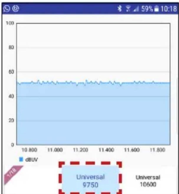 MEGASAT Satmeter HD 1 Camping - Spectrum Low-Band - 1