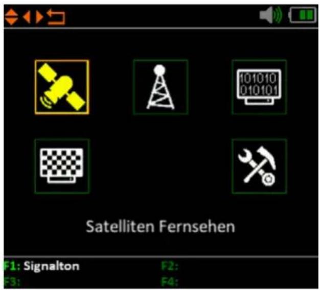 MEGASAT Satmeter HD 4 Combo V2 - Quick measurement guide - 1
