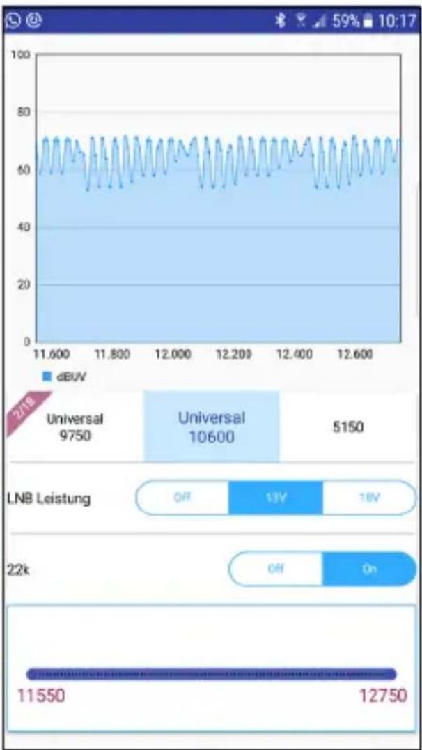 MEGASAT Satmeter HD 1 Smart - Spectrum - 1