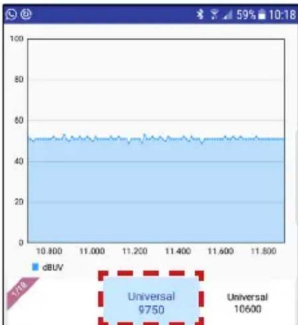 MEGASAT Satmeter HD 1 Smart - Spectrum Low-Band - 1