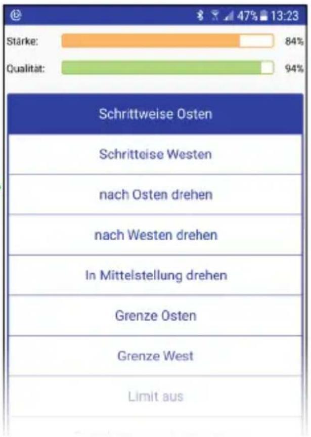 MEGASAT Satmeter HD 1 Smart - DiSEqC 1.2 Einstellungen - 1