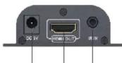 MEGASAT HDMI Extender LAN - RJ45 zu HDMI Receiver (Empfänger) - 2