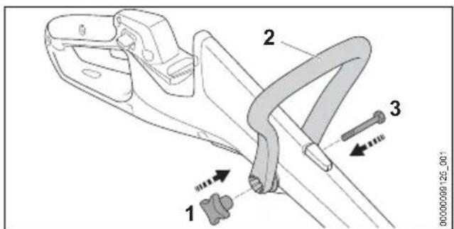 STIHL FSA 30 - Rundumgriff anbauen - 1