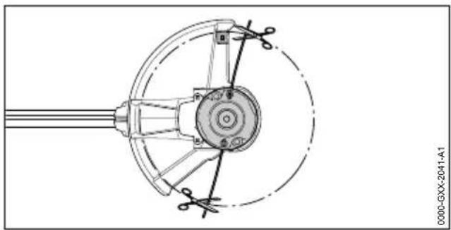STIHL FSA 30 - Mähfaden anbauen - 2