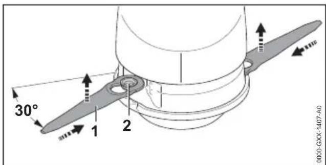 30° 1 2 0000-GXX-1407-A0