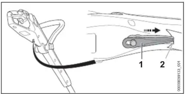 STIHL FSA 30 - Păstrarea cuțitelor - 1