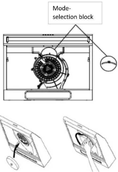 Respekta Serie Tilla CH 1259 IXC N - for Cooker hoods - 1