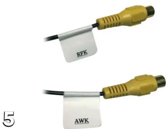 PIONEER CA-BC-UNI.001 - Connect reverse signal (PURPLE / WHITE) - 1