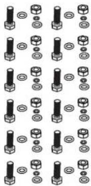 Schwaiger 715972 - Montagezubehör pro Panel - 4