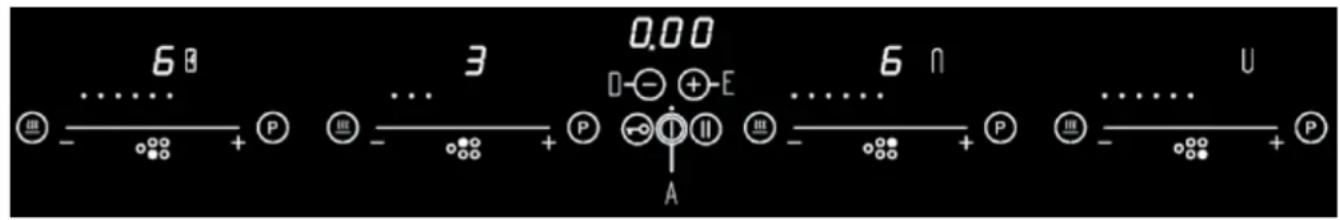 6 B ... P ... 3 0.00 D-⊖ ⊕+E ... 6 Ω ... U - - P - - A - - P - - P