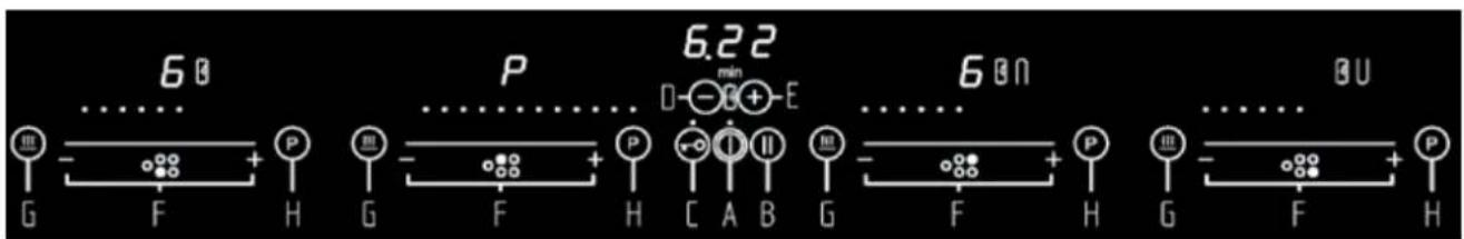 60 P 6.22 min G F H G F H C A B G F H 60N 8U G F H P