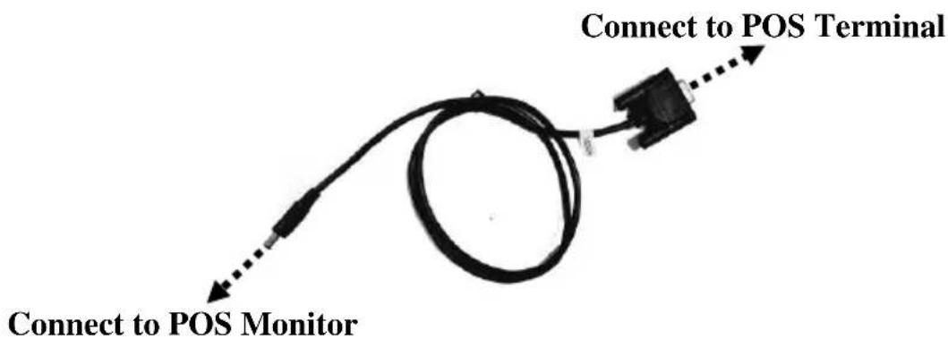Connect to POS Terminal Connect to POS Monitor