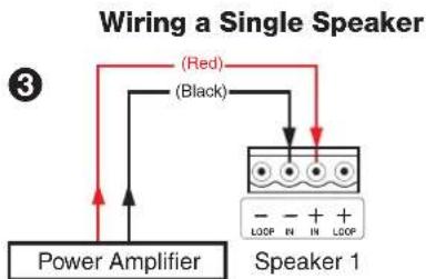 Extron SF 3C LP - Wiring Multiple Speakers in Parallel - 2
