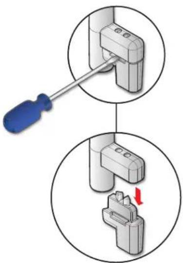 Extron SF 3C LP - Configure the cable conduit access plate and captive screw connector. - 1