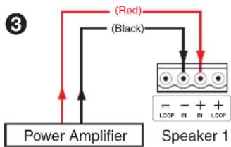 Extron SF 3C LP - Wiring Multiple Speakers in Parallel - 2