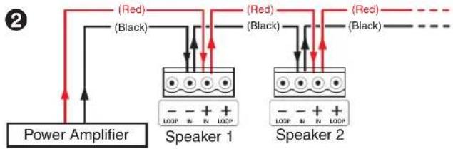 Extron SF 26CT - Wiring Multiple Speakers in Parallel - 1