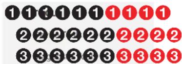 1 1 1 1 1 1 1 1 1 2 2 2 2 2 2 2 2 2 2 3 3 3 3 3 3 3 3 3 3