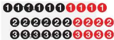 1 1 1 1 1 1 1 1 1 2 2 2 2 2 2 2 2 2 2 3 3 3 3 3 3 3 3 3 3