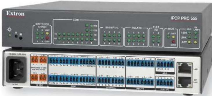 Extron IPC P PRO 555 SWITCHED 12 VCC COM IR/SERIAL RELAYS FLEX POS RSUS LAN AV LAN 1006 LINK ACT R38 9476-950 6000 SCHNCHES 12 VCC SCHNCHES 12 VCC SCHNCHES 12 VCC SCHNCHES 12 VCC SCHNCHES 12 VCC SCHNCHES 12 VCC SCHNCHES 12 VCC SCHNCHES 12 VCC SCHNCHES 12 VCC SCHNCHES 12 VCC