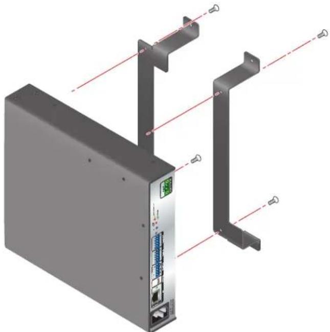 Extron SF 10C SUB - Mounting a NetPA U or XPA U Amplifier to the SF 10C SUB - 3
