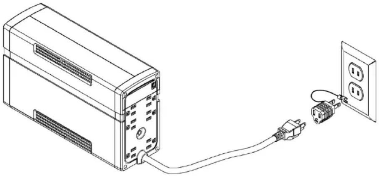 CyberPower CPJ500 - 充電をします - 1