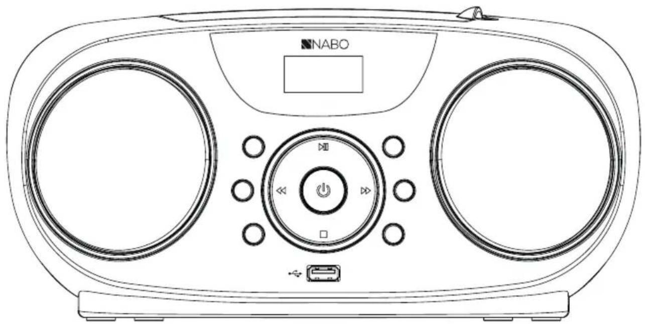 Nabo Melody PR 810 - Sicherheitshinweise & Bedienungsanleitung - 1