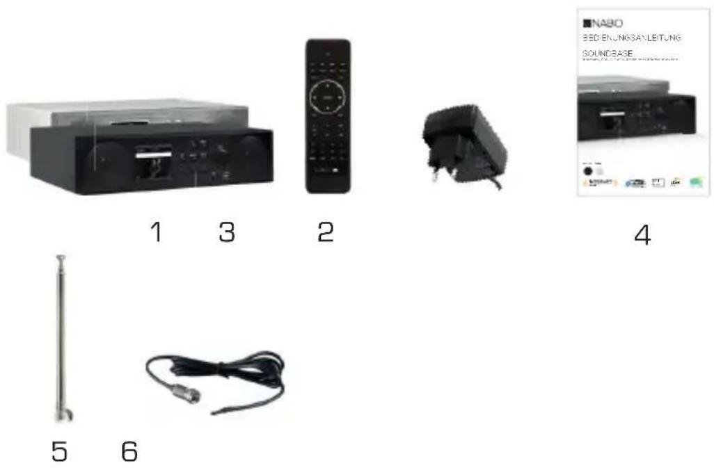 Nabo Soundbase - LIEFERUMFANG - 1