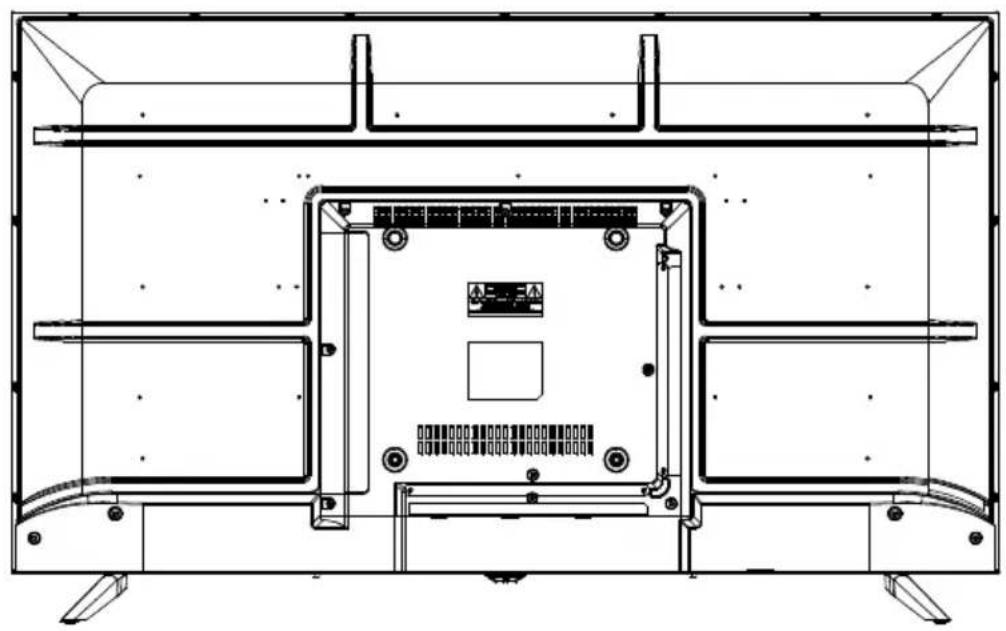 Nabo 39 WO5000 - Beschreibungen zu den Funktionen der sich an dem Fernsehgerät und auf der Fernbedienung befindlichen Tasten finden Sie im folgenden Abschnitt. - 1