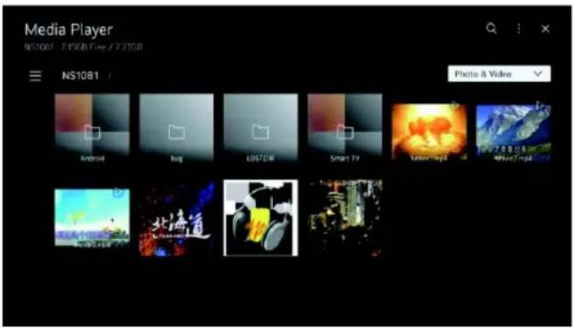 Media Player NS1081 / 2.95GB Fine / 2.27GB NS1081 / Photo & Video Android bug LOSTOR Smart TV Laser/Myd 4Plus7/Myd 北涛道
