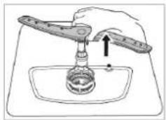 BOMANN GSP 7417 - Cleaning the spray arms - 2