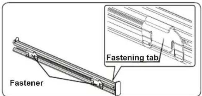 Fastener Fastening tab