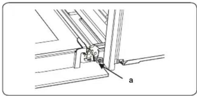 Nabo EBO 7595 - Removal of the Oven Door - 2