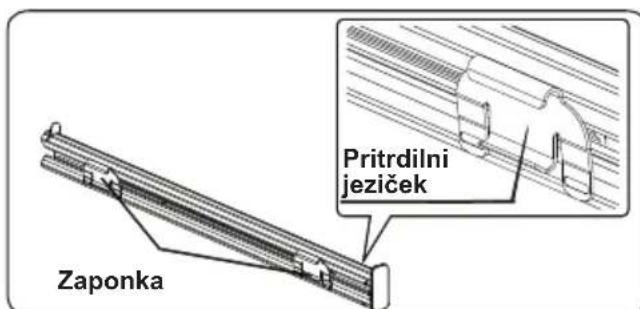 Zaponka Pritrdilni jeziček