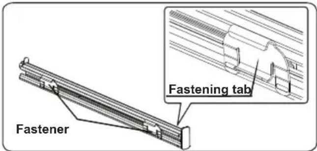 Fastener Fastening tab
