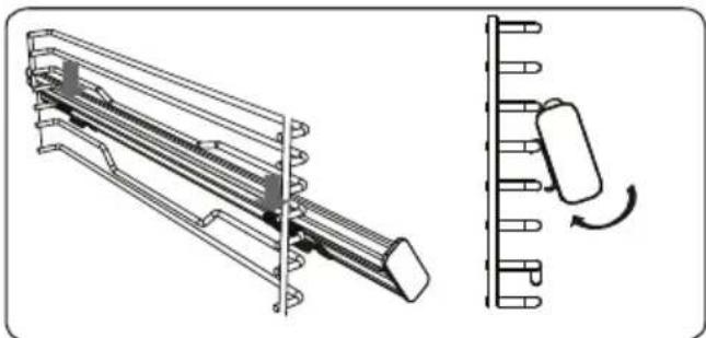 Nabo EBO 7575 - Telescopic rails - 2