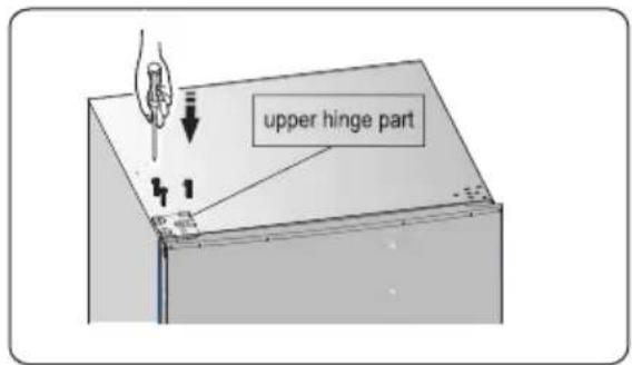 upper hinge part