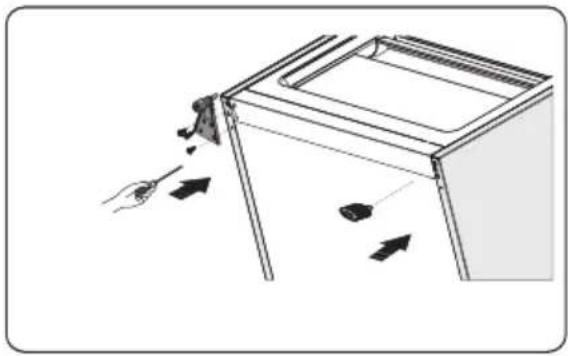 Nabo GS 1671 - Reversing the door - 14