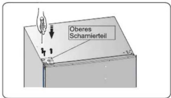 Oberes Scharnierteil