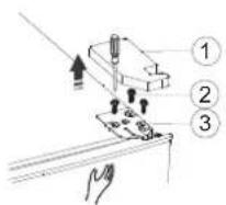 Nabo KGK 1746 - Reversing the door - 1