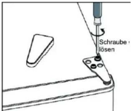 Schraube lösen