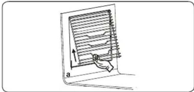 Nabo HS 4063 - Removal of the Wire Shelf - 1