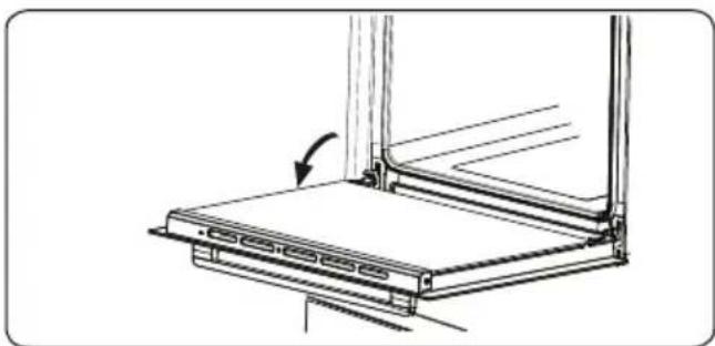 Nabo HS 4063 - Removal of the Oven Door - 1