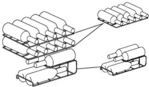 Nabo WS 4314 - The arrangement of bottle - 2