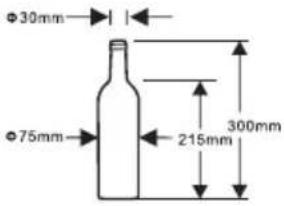 Nabo WS 4314 - Die Anordnung der Flasche - 1