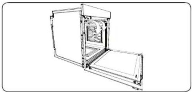 Nabo HS 5100 - Hot Air Shield System in Built-in Ovens - 1
