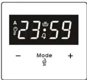 A 23:59 - Mode +