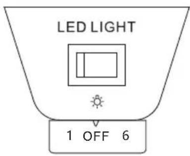 LED LIGHT 1 OFF 6