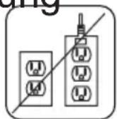 Nabo WM 1420 - Verbrennungsgefahr - 1
