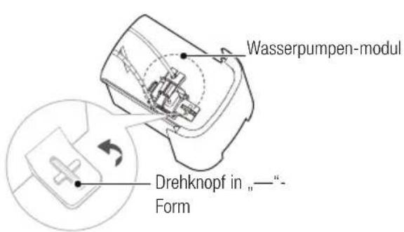 Wasserpumpen-modul Drehknopf in „—“- Form