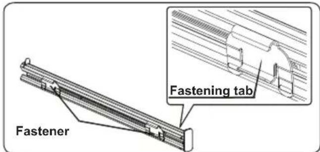 Fastener Fastening tab